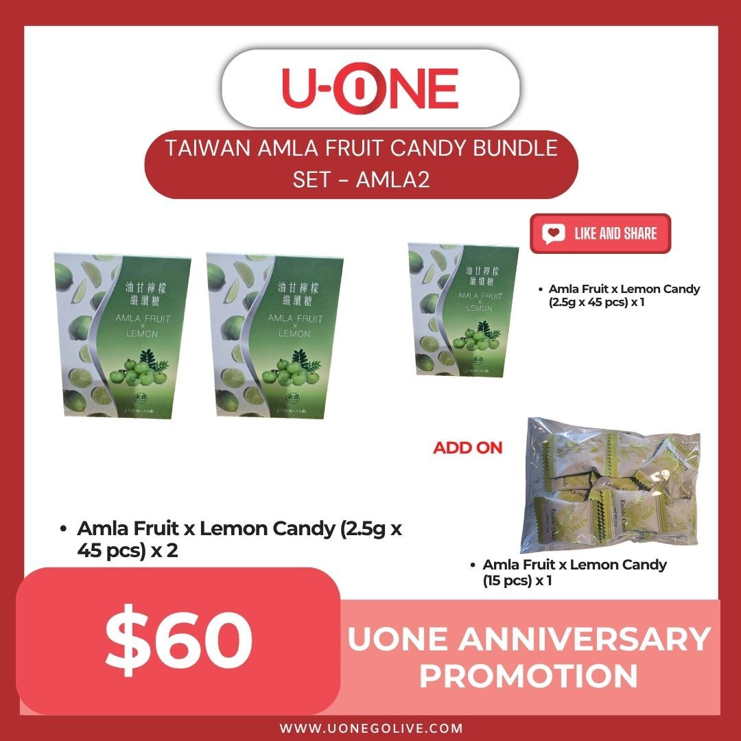 TAIWAN AMLA FRUIT CANDY BUNDLE SET - AMLA2