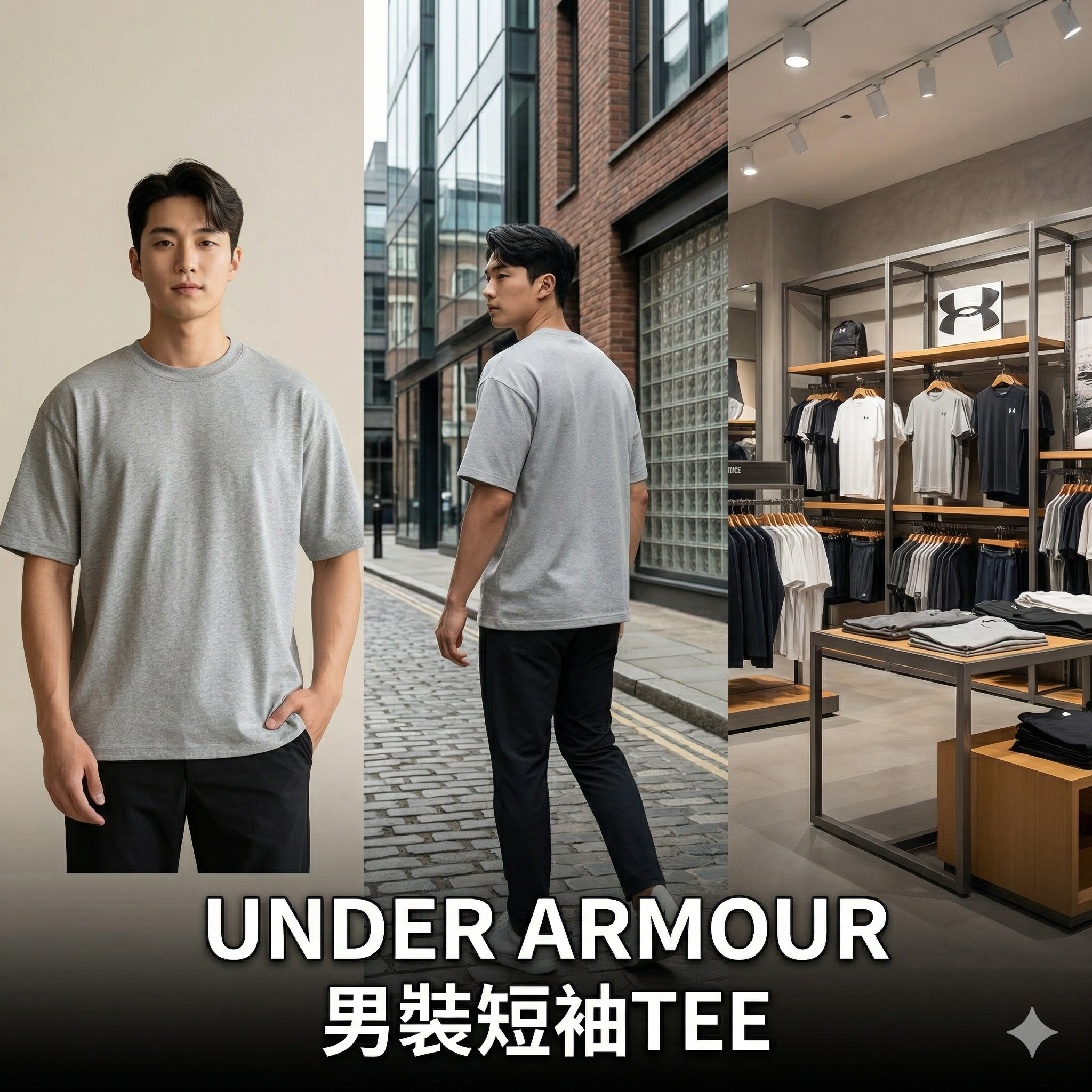 【預購】UNDER ARMOUR H041027 男裝短袖TEE