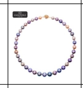 CF9328 天使之泪巴黎圣母院S925银淡水珍珠爱迪生项链 TSJ635