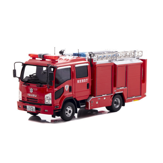 預訂 (訂金$300) (預訂價$1512):1/43 CAR-NEL Isuzu FORWARD 2012 Fire Pumper Vehicle Tokyo FD (CN431202)