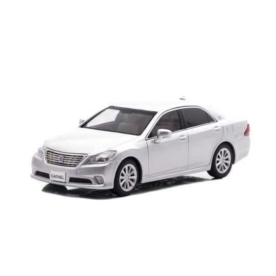 預訂:1/43 CAR-NEL Toyota CROWN Royal Saloon G (GRS202) 2010 Silver Metallic (CN431009)