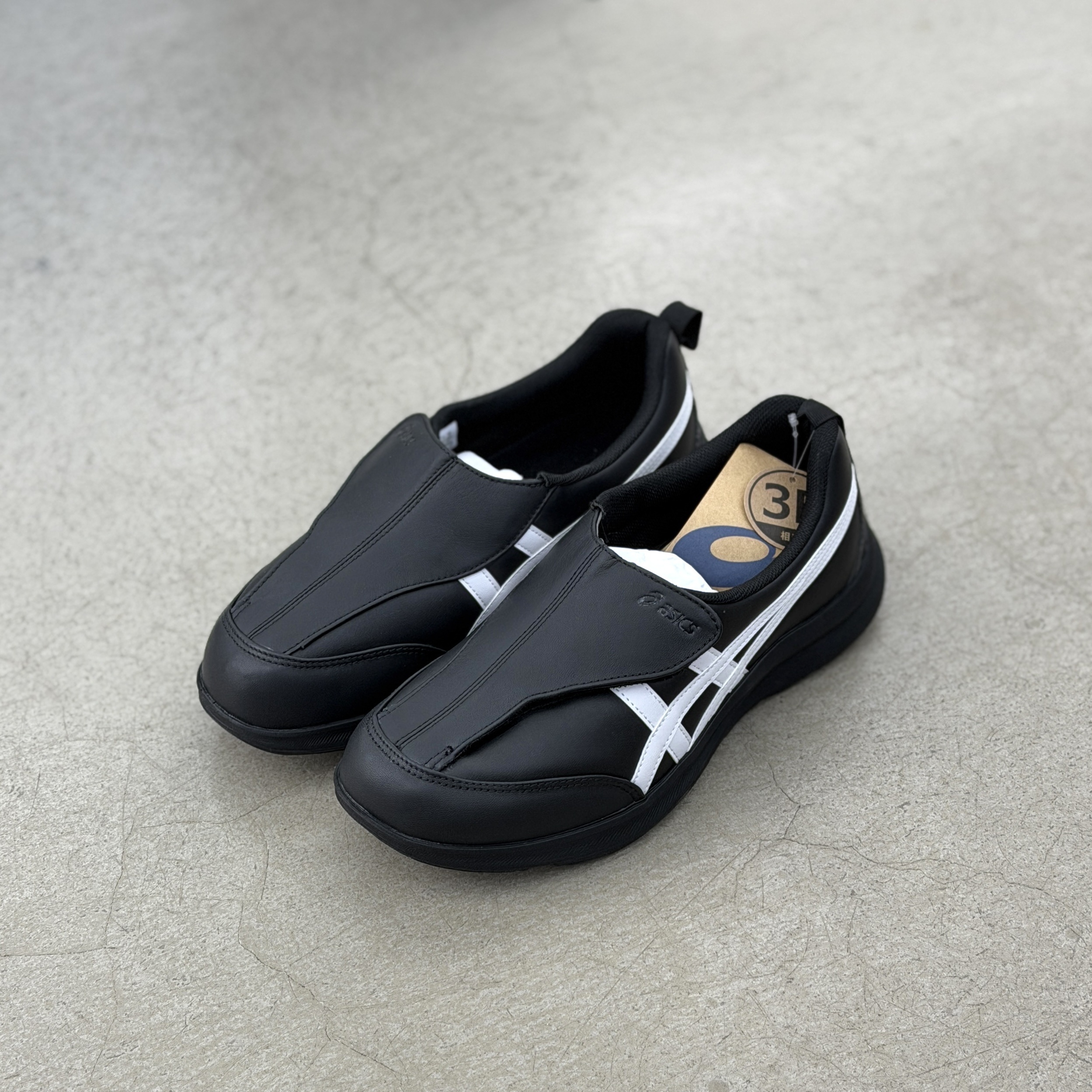Asics Life Walker Leather Black White | 1241A016-001