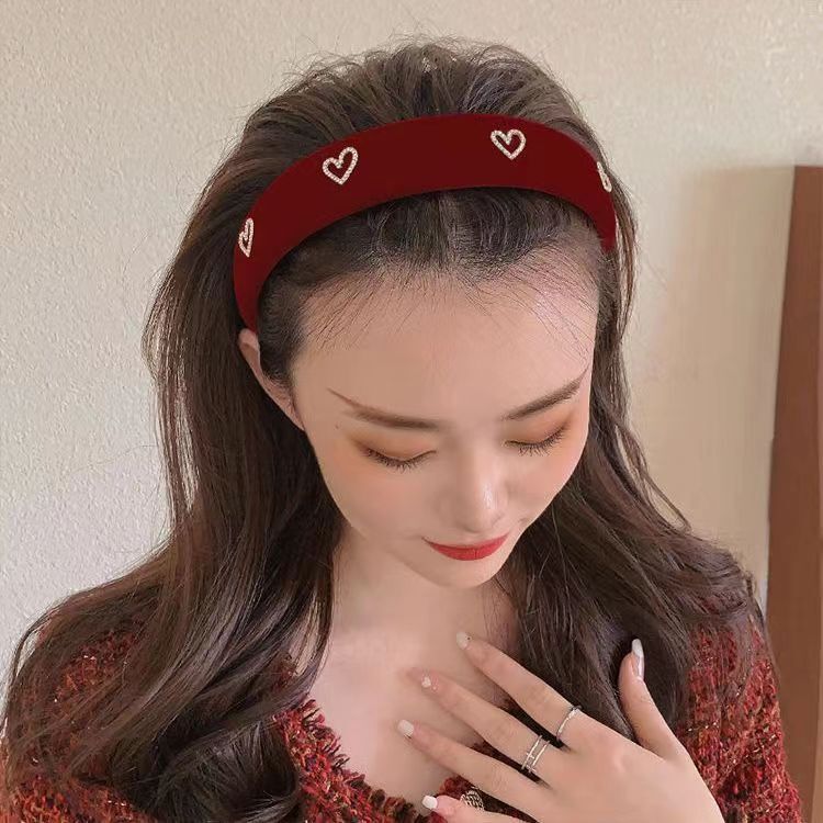Vintage Chanel-Inspired Velvet Wide Headband