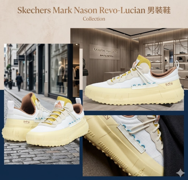 【現貨】Skechers Mark Nason Revo-Lucian H101308 男裝鞋