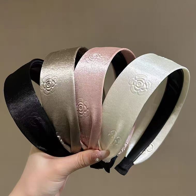 Camellia Chanel-Inspired Wide Headband