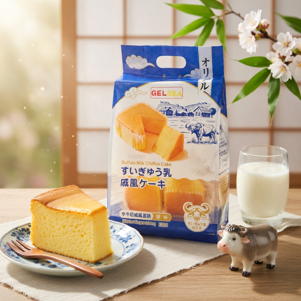 水牛奶戚風蛋糕 (原味) 210克