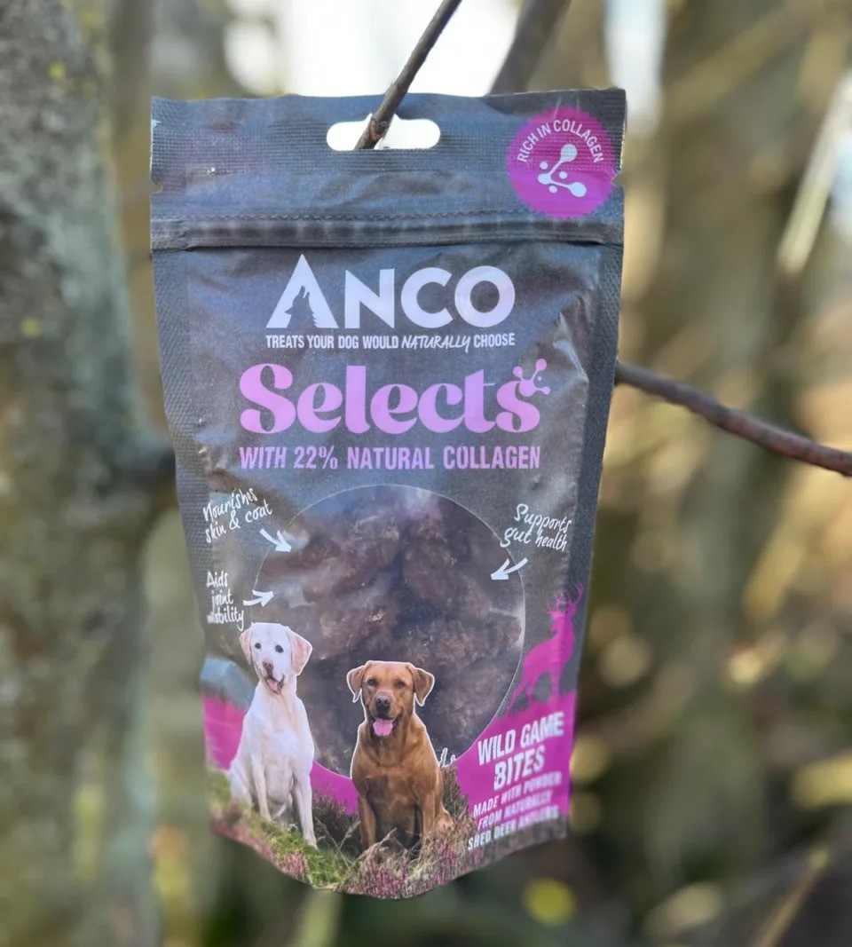 Anco Selects Wild Game Bites with Collagen 85g