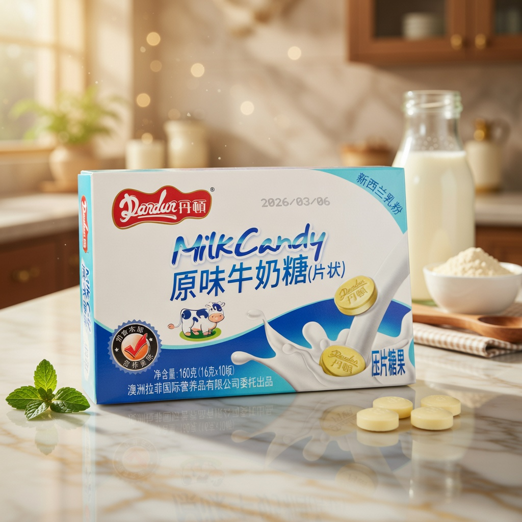 丹頓 原味牛奶糖(片狀) 160G