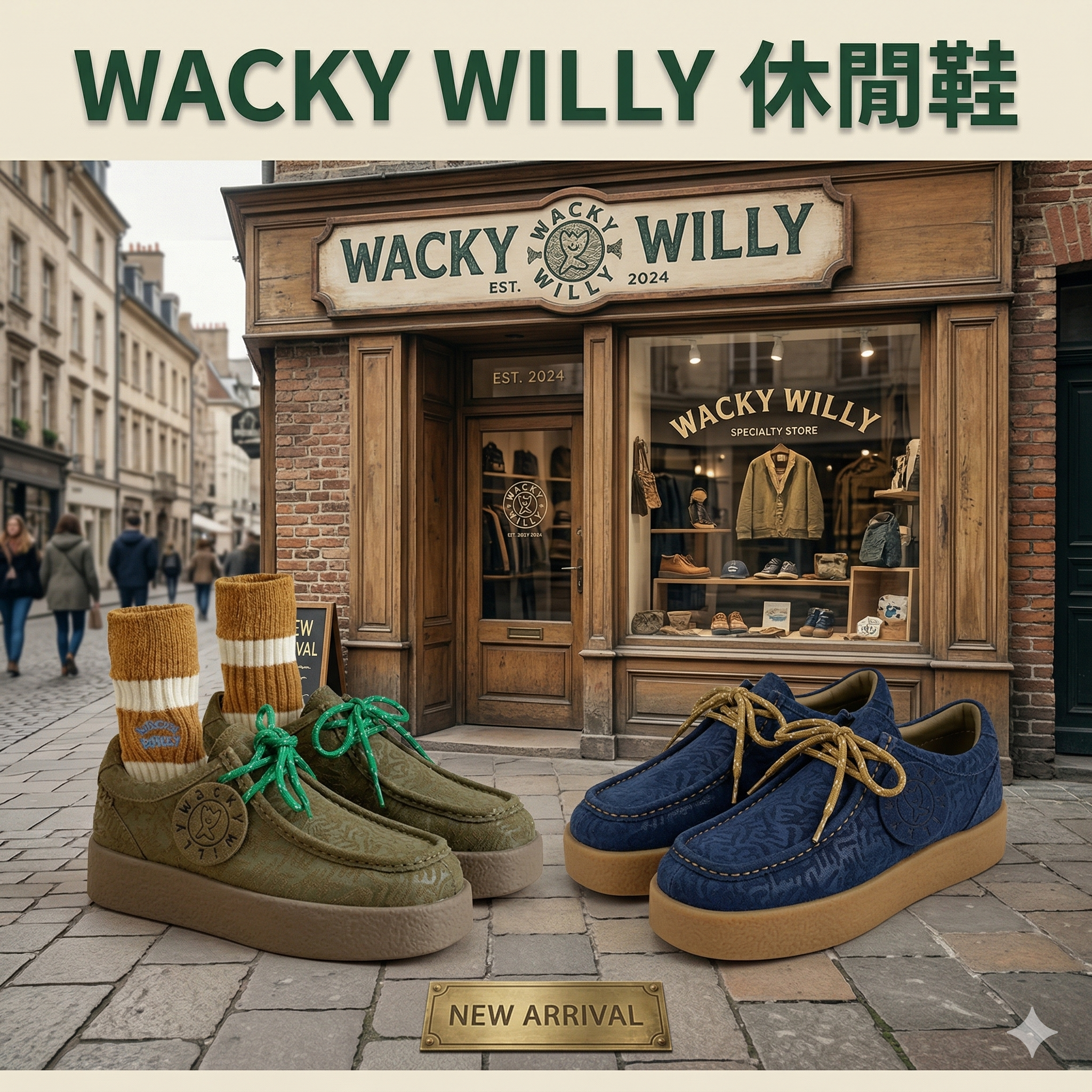 【現貨】WACKY WILLY LL0919850 休閒鞋