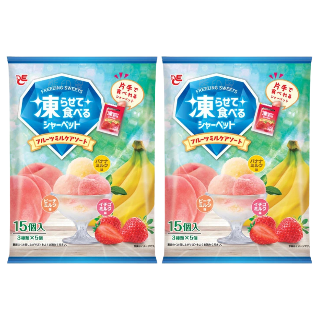 Ace 水果牛奶什錦啫喱 15個入 x2 到期日 2026-7-1