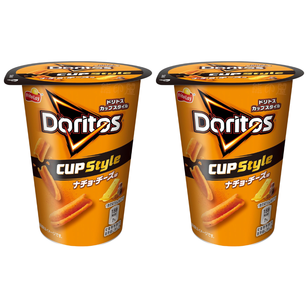 Fritolay Doritos 脆條杯-芝士味 X 2 (橙) 到期日 2026-6-22