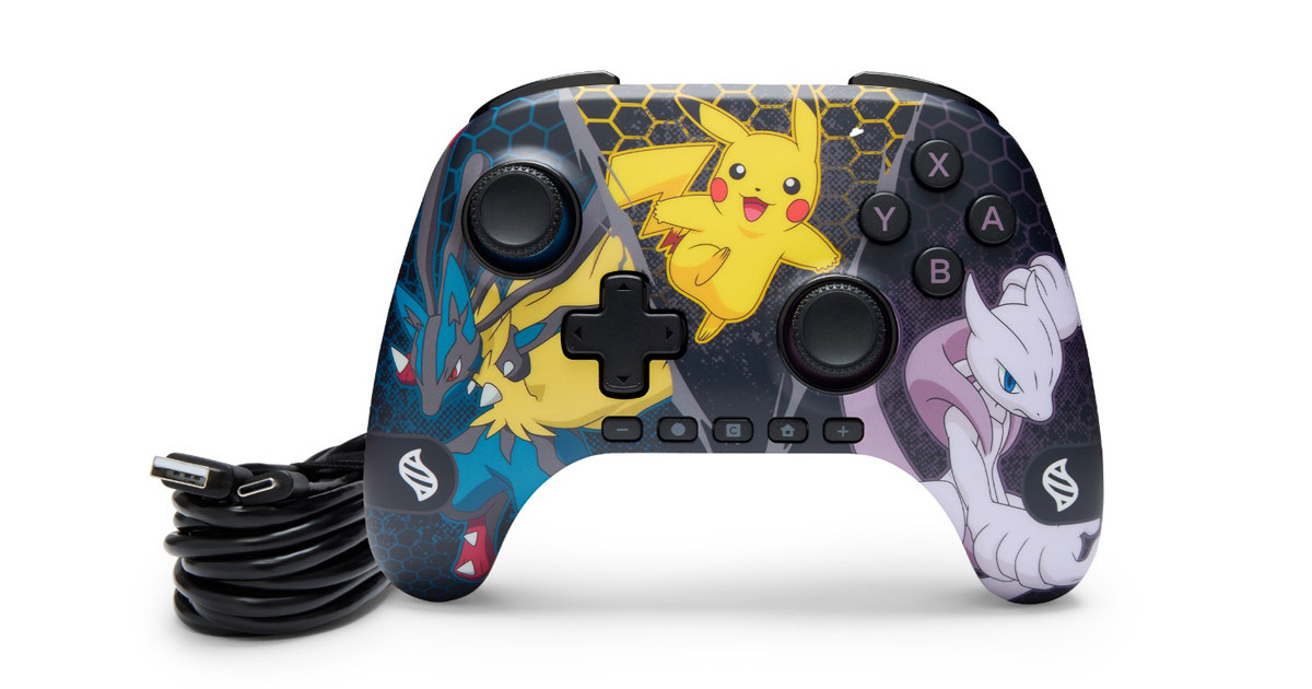 NS2 PowerA 優勢款無線控制器（寶可夢超級進化款）