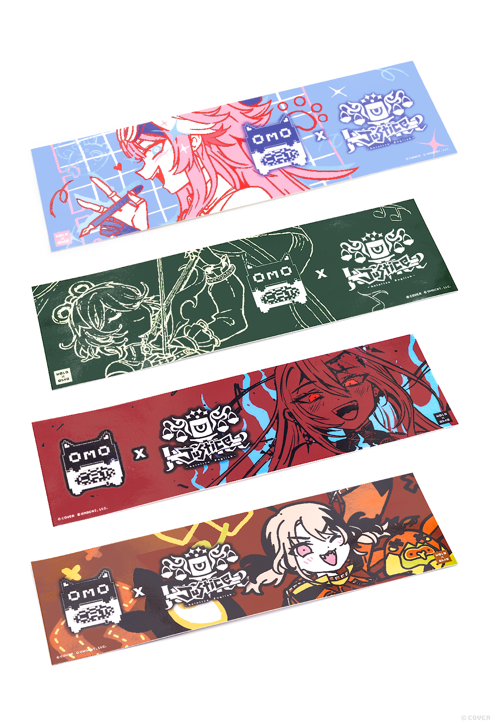 「官方代購」OMOCAT x hololive English -Justice Vinyl Decal