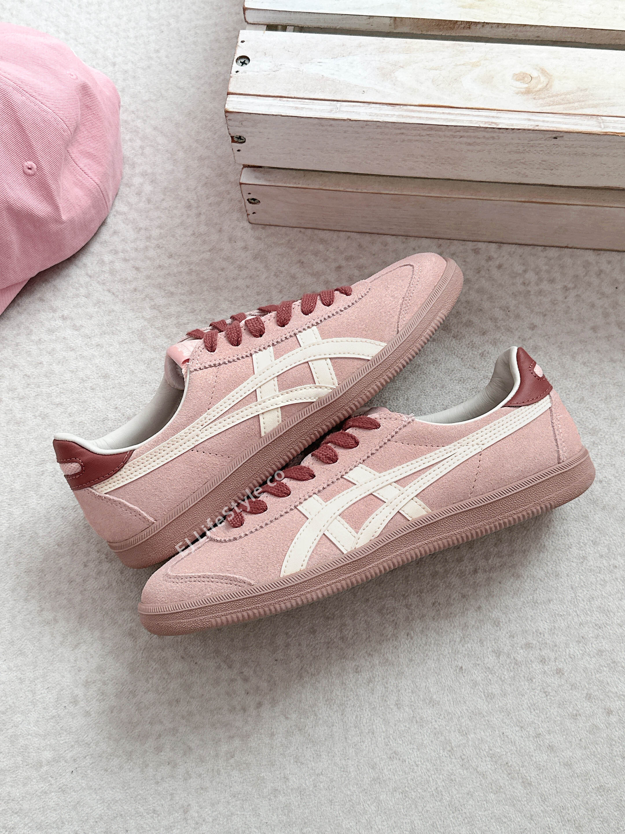Onitsuka Tiger Tokuten 玫瑰粉 草莓牛奶 粉色 粉白 女鞋 1183A907-704 / 現貨