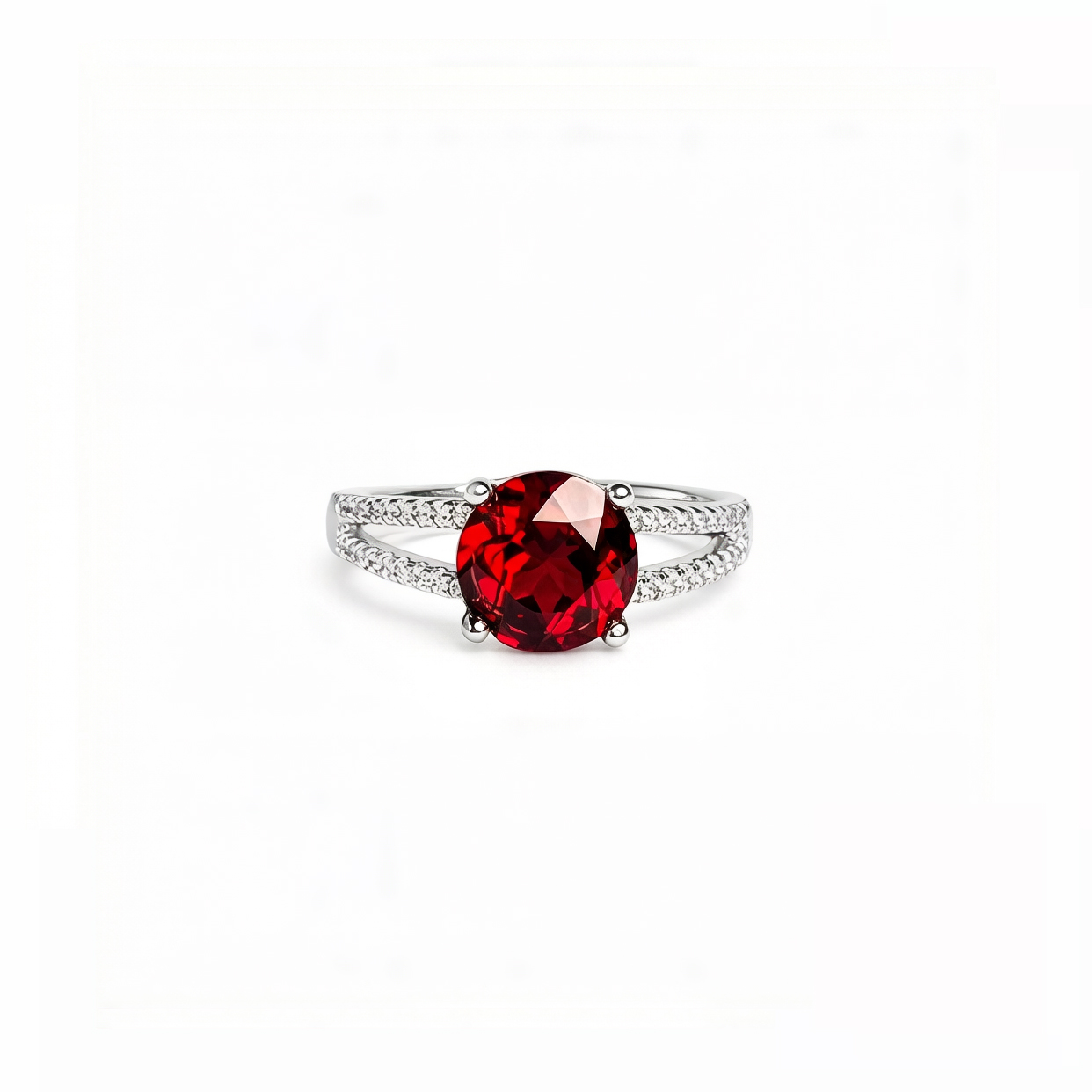 TJ824石榴石戒指