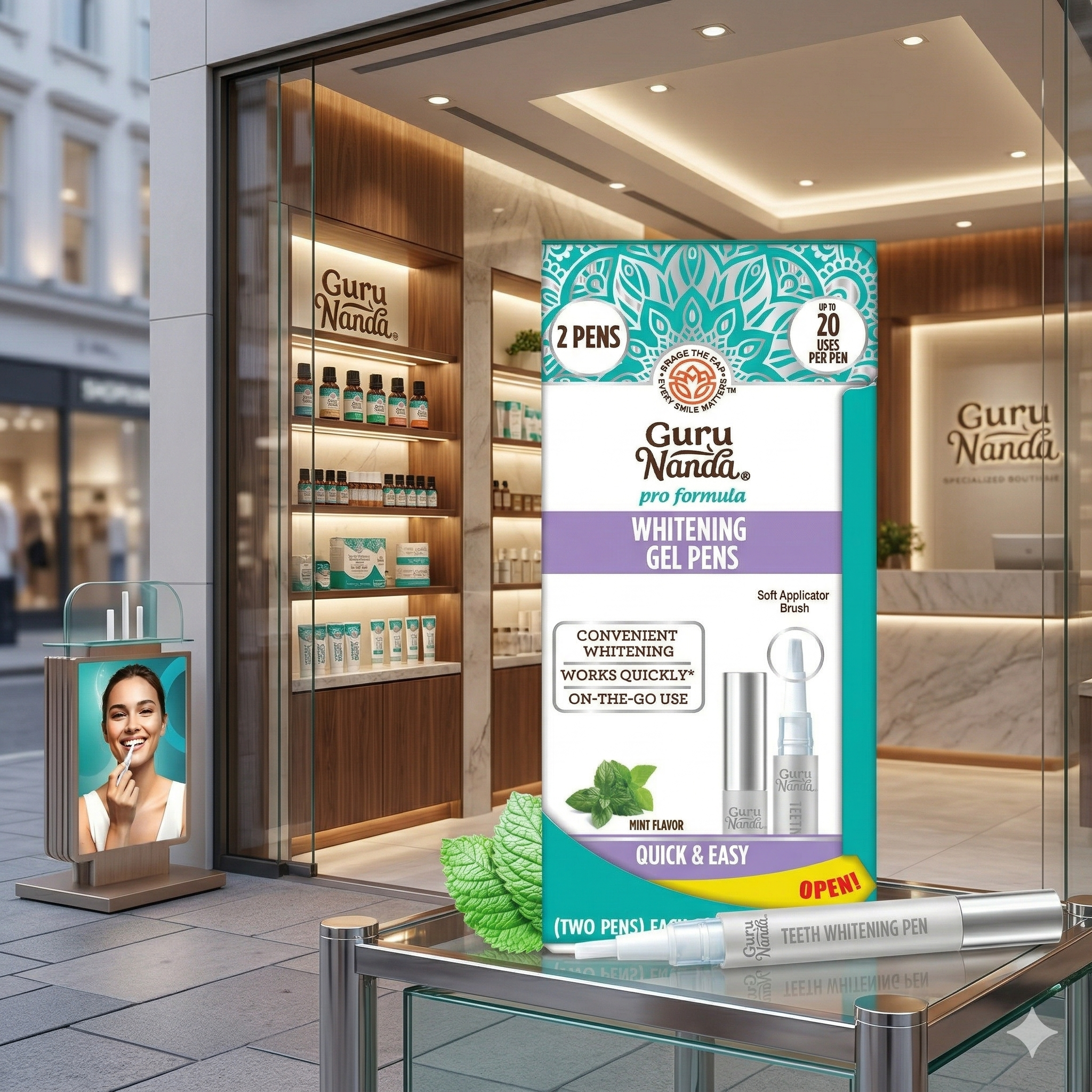 【現貨】GuruNanda LL120828 專業配方美白凝膠筆 1.9ml (2支裝)