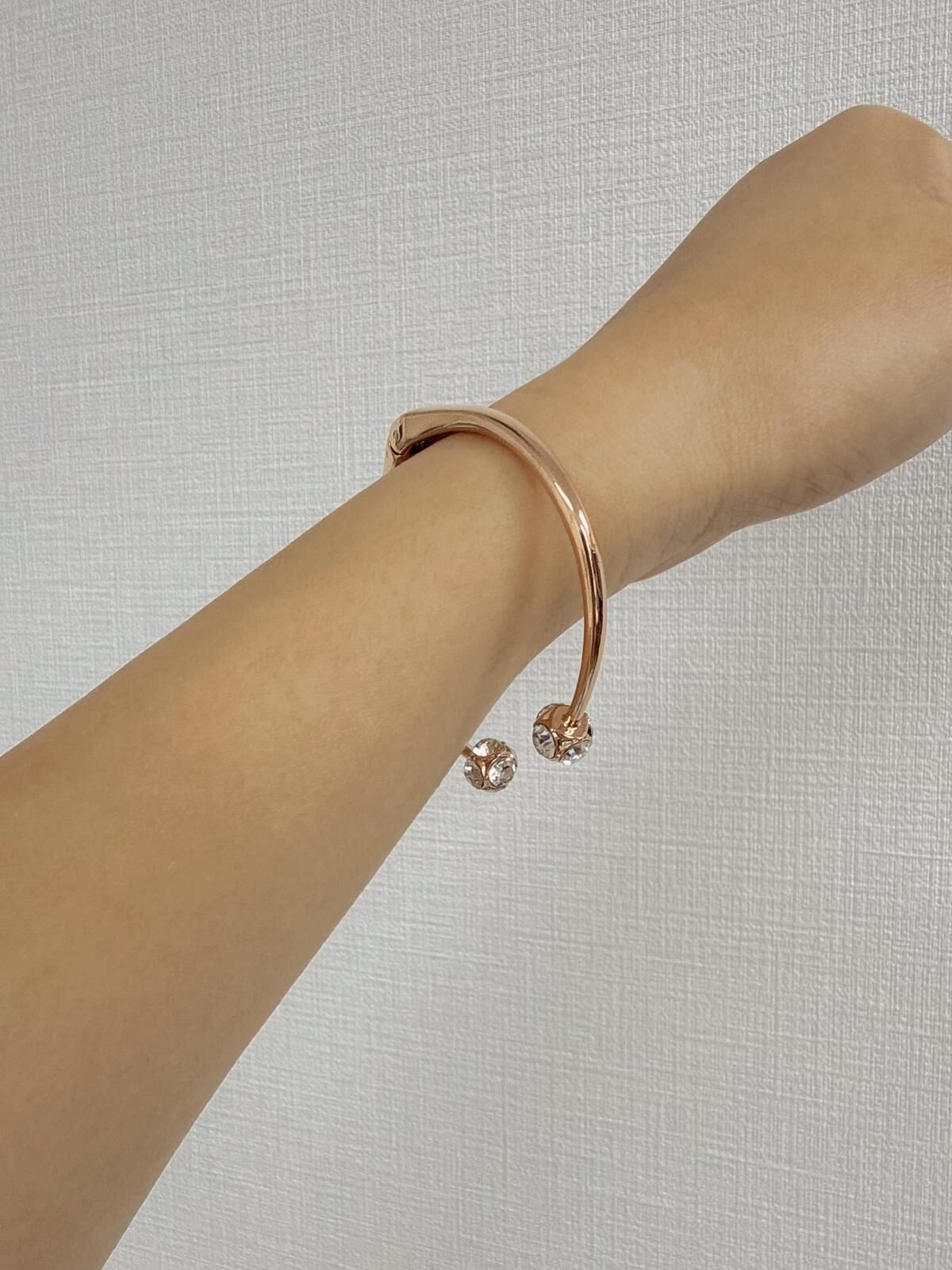 LYS01526 Kate Spade 閃閃大鑽球開口鈪 16cm