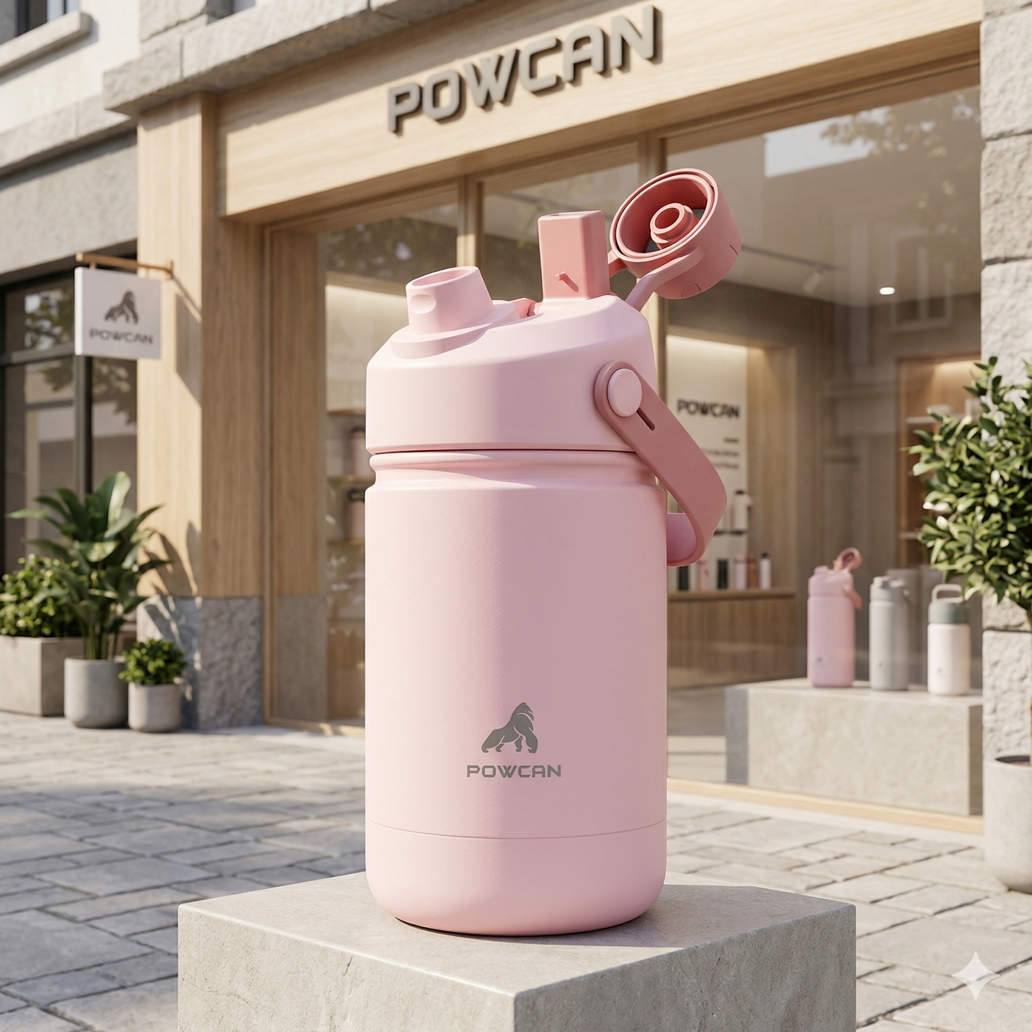 【現貨】POWCAN H102402 2合1防漏蓋水樽12 oz