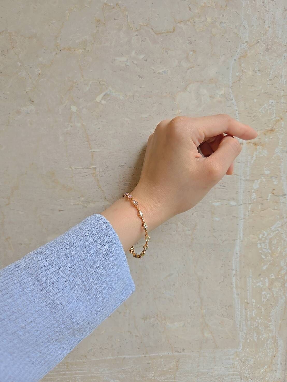 (特惠)彩色剛玉手鍊