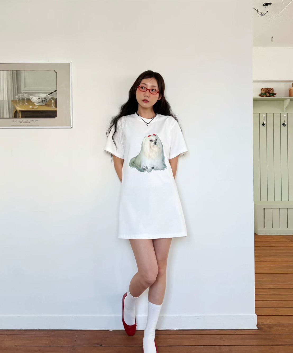 馬爾濟斯短袖洋裝