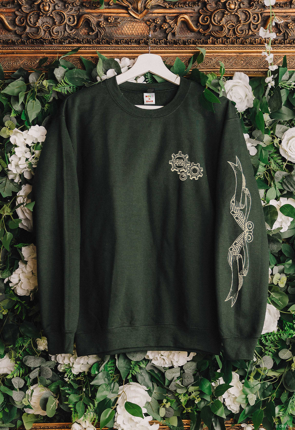「官品代購」OMOCAT x hololive English -Justice - CECILIA IMMERGREEN Sweater