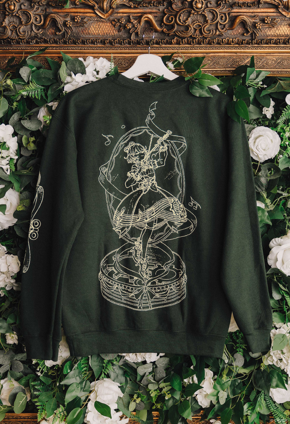 「官品代購」OMOCAT x hololive English -Justice - CECILIA IMMERGREEN Sweater