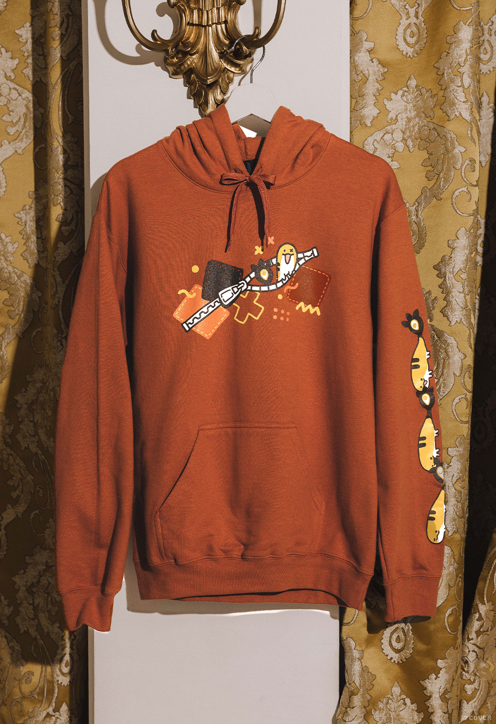 「官品代購」OMOCAT x hololive English -Justice - GGEZ Hoodie