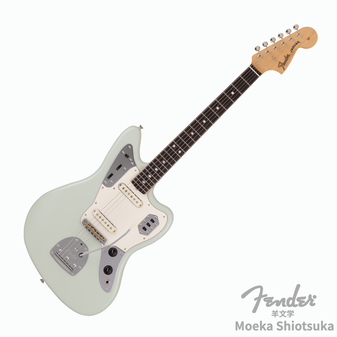 簽名款Fender Moeka Shiotsuka Jaguar® moni 羊文學