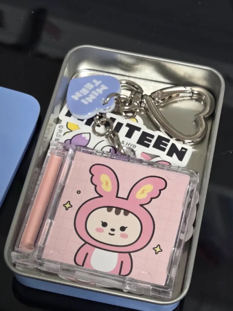 【預購】韓國代購 SEVENTEEN MINITEEN 官方授權 鐵盒 10入 貼紙組