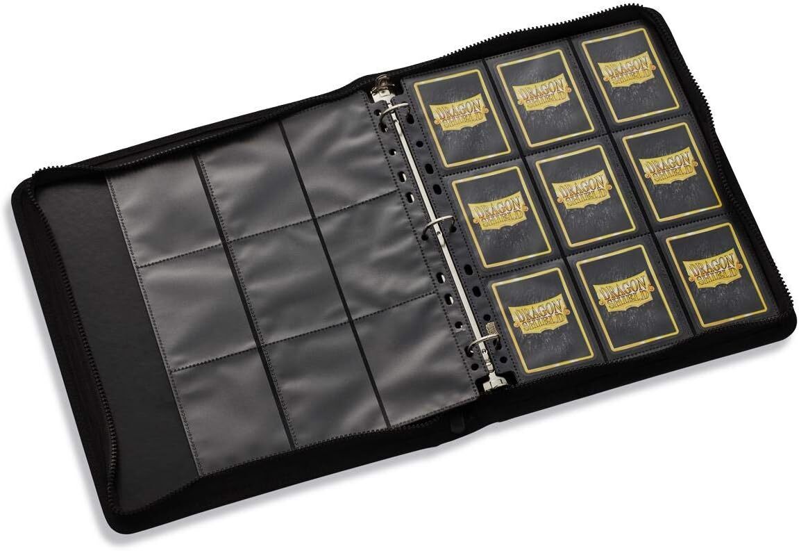 龍盾卡冊 : Card Codex Zipster Binder -Black - AT-38002