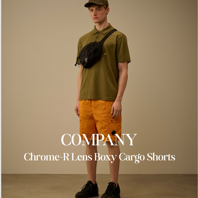 【代購】CP COMPANY Chrome-R 鏡片工裝短褲 Boxy Cargo Shorts 機能短褲