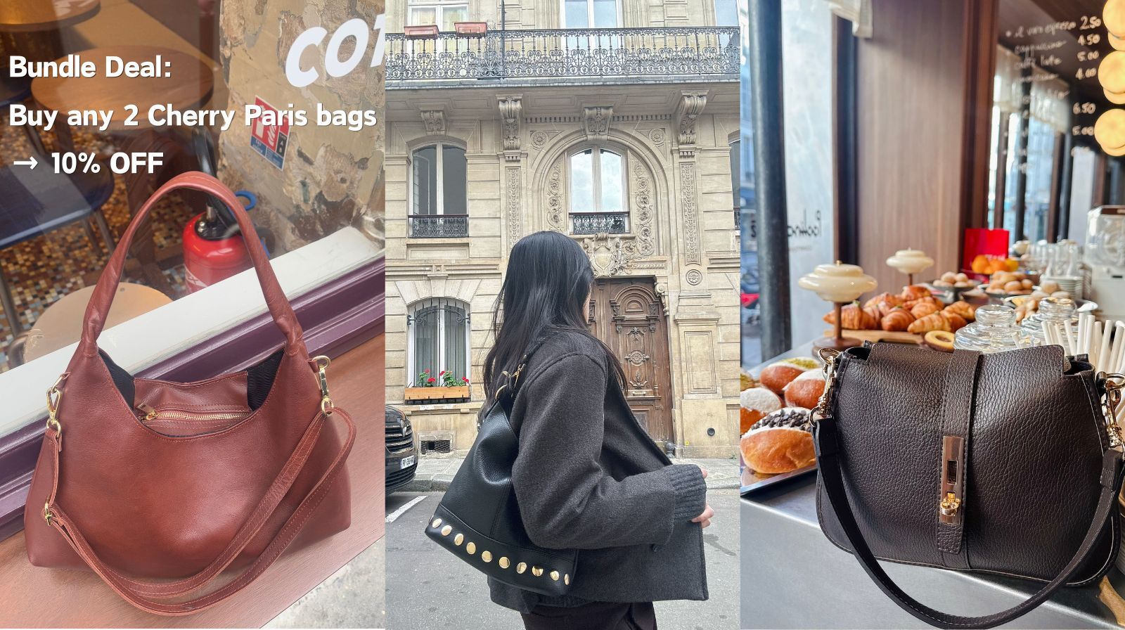 cherry paris, 法國品牌, 意大利皮袋, 意大利製造