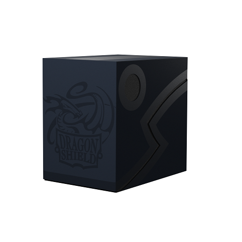 龍盾卡盒: AT-30656 - Midnight Blue & Black (雙層卡盒)