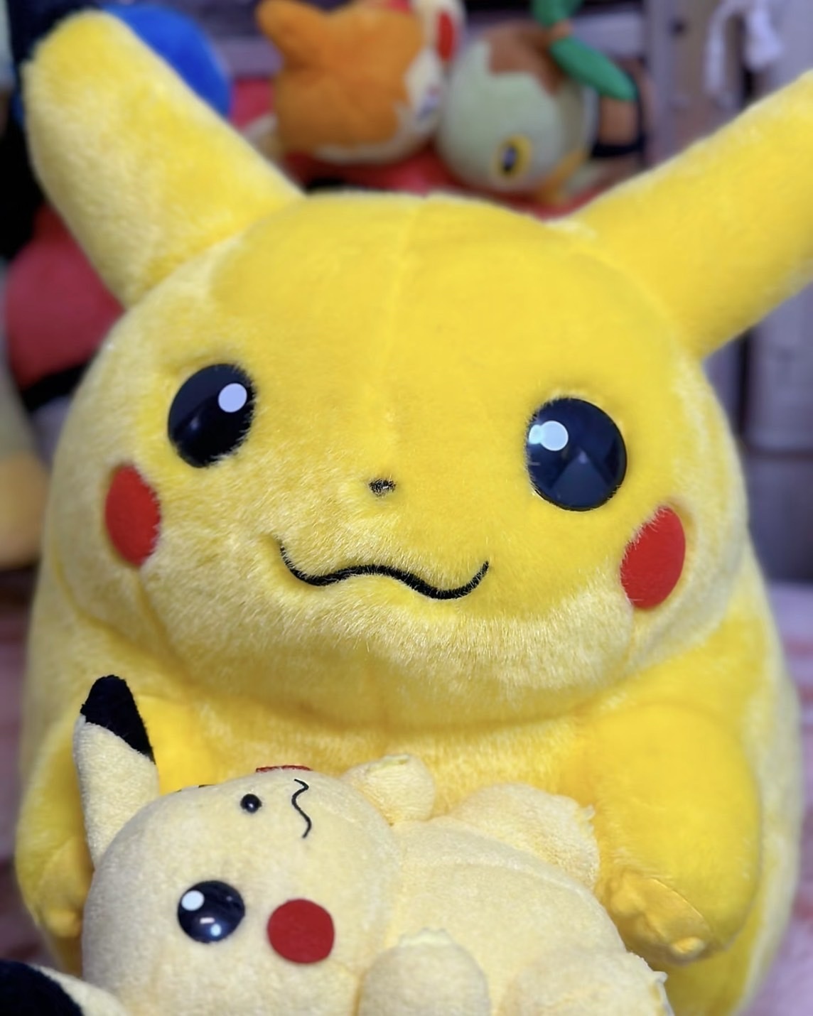 <日韓限定>POKÉMON 寶可夢 30周年紀念 皮卡丘 40cm 1/1等身大 毛絨 娃娃 公仔