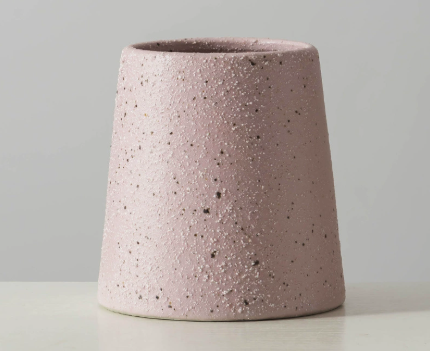 陶瓷花器 噴砂點圓柱花器 2色