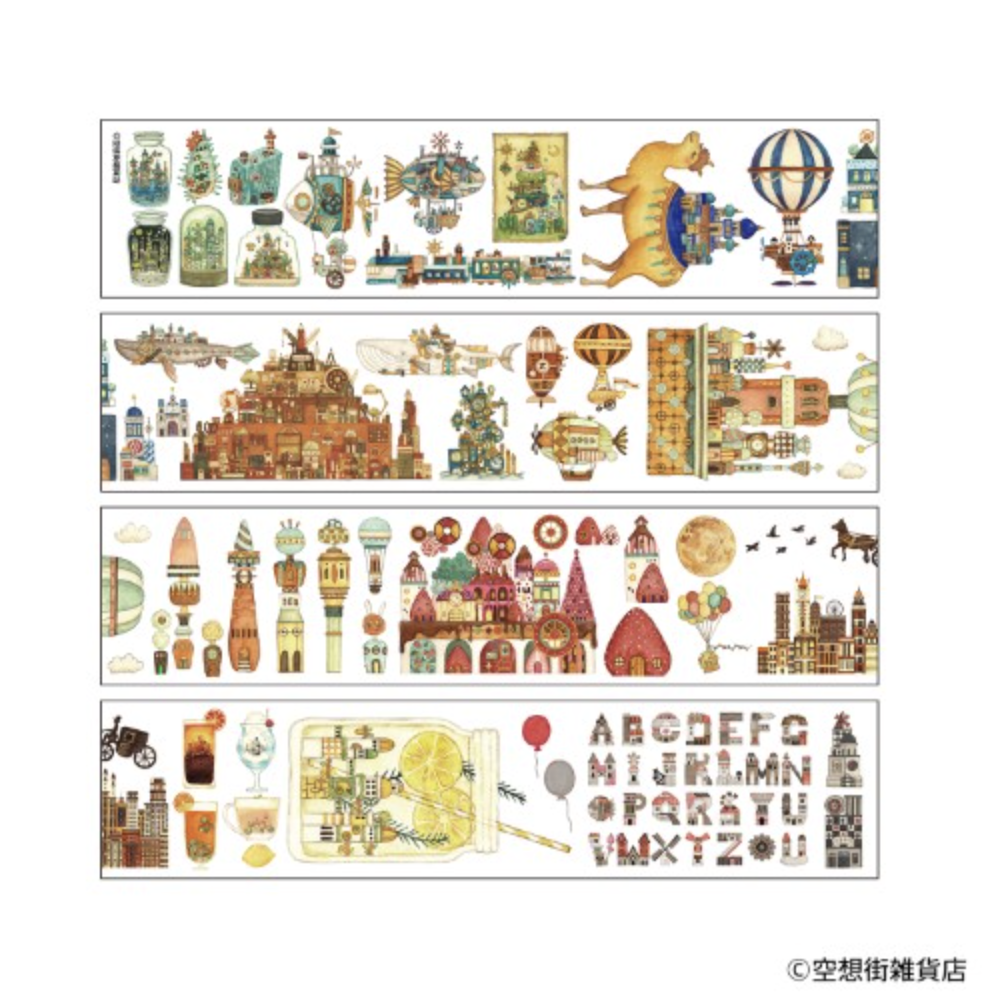 日本 | 空想街雜貨店 PET膠帶