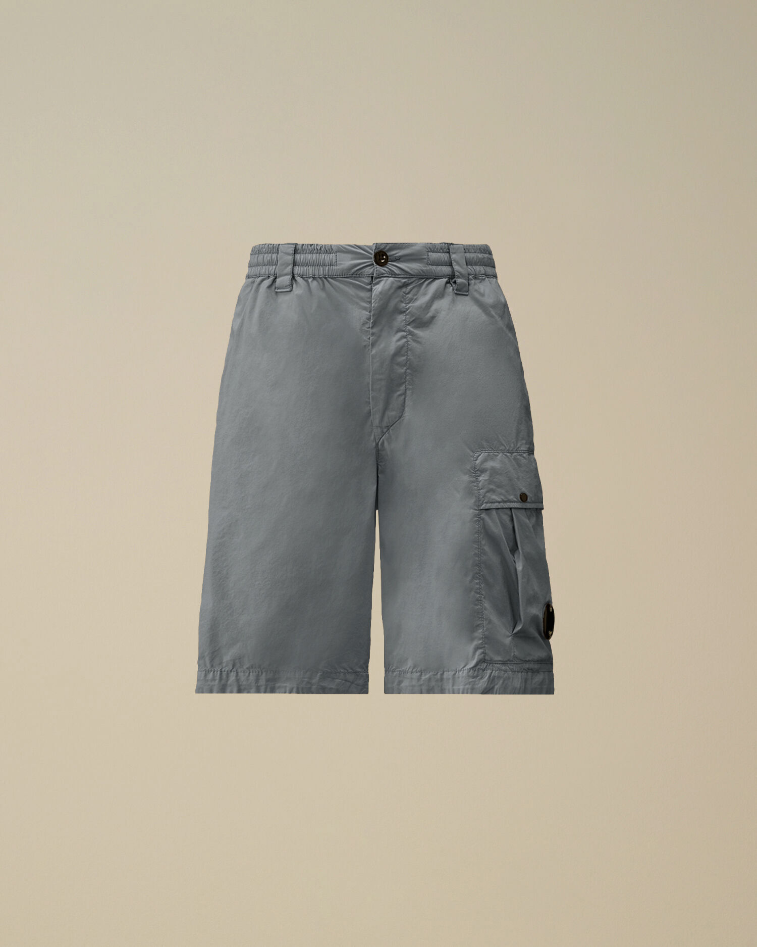 【代購】CP COMPANY 50 Fili Stretch 鏡片工裝短褲 寬版彈性Cargo Shorts