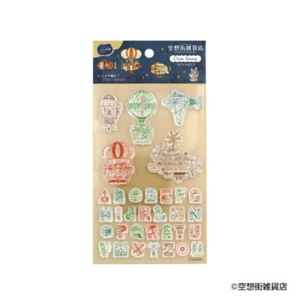 日本 | 空想街雜貨店 透明水晶印章