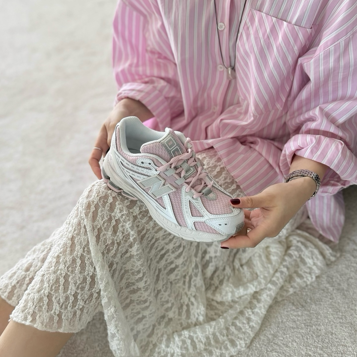 New Balance 1906R 國外限定 櫻花粉 1906 粉色 白色 復古鞋 GC1906CW