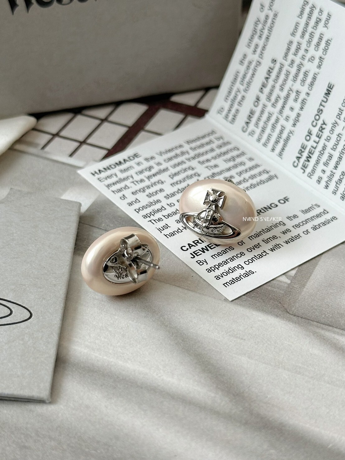 <快速出貨> Vivienne Westwood Lavinia 星球珍珠耳環