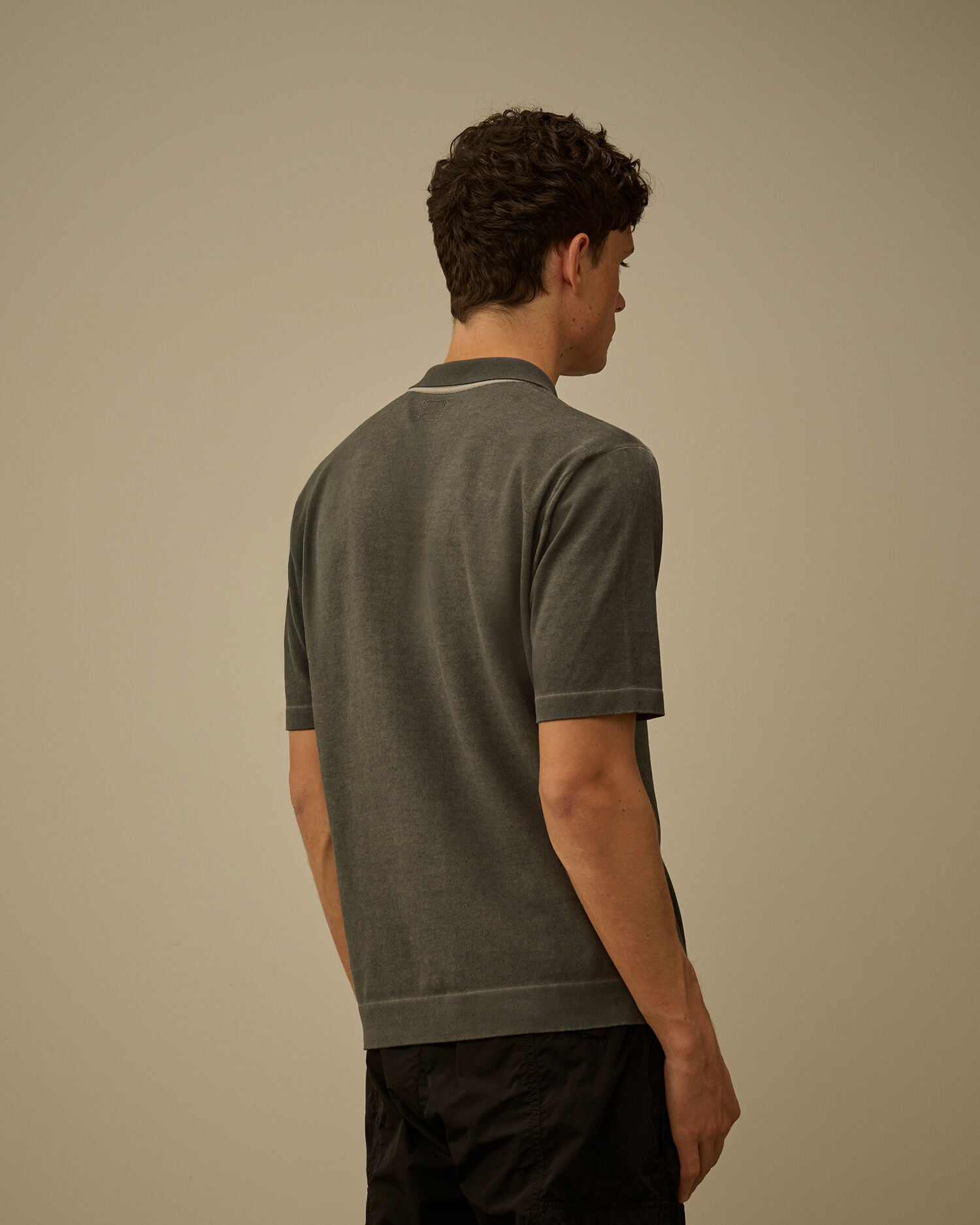 【代購】CP COMPANY 雙染縐棉Polo衫 Cotton Crepe Polo 短袖翻領上衣