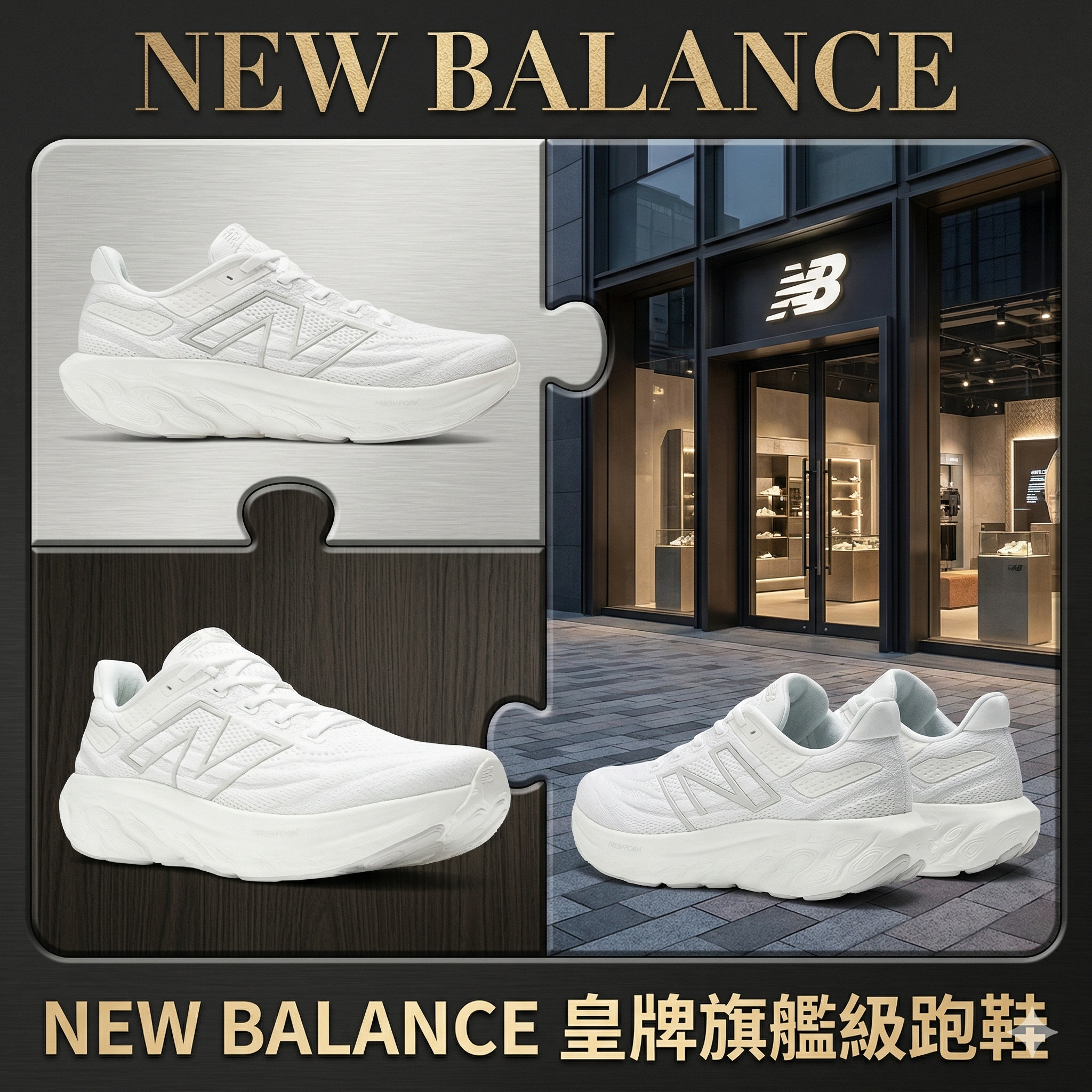 【預購】NEW BALANCE H041194 皇牌旗艦級跑鞋