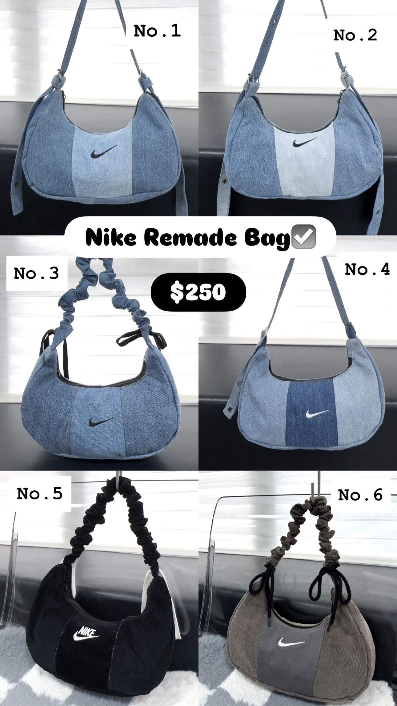 Nike Remade Bag☑️