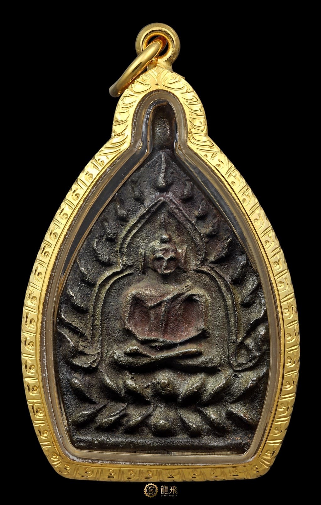 兆索佛二期納瓦九寶銅材質美品—龍普遮瓦崗芒驕佛歷2535年