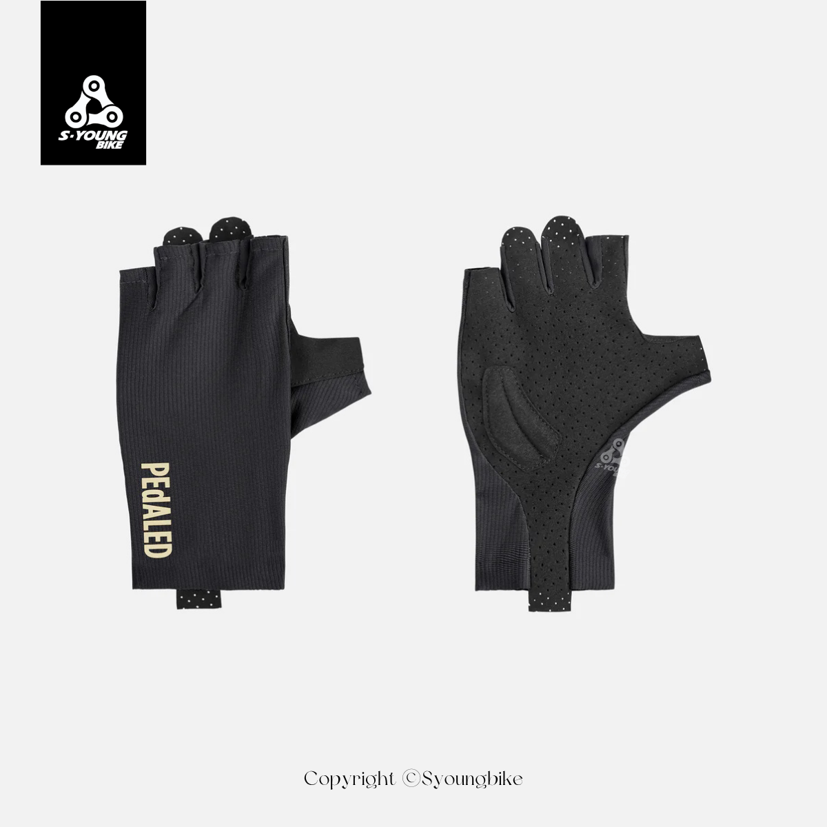 【PEdALED】Element Glove 短指手套 / Black 經典黑