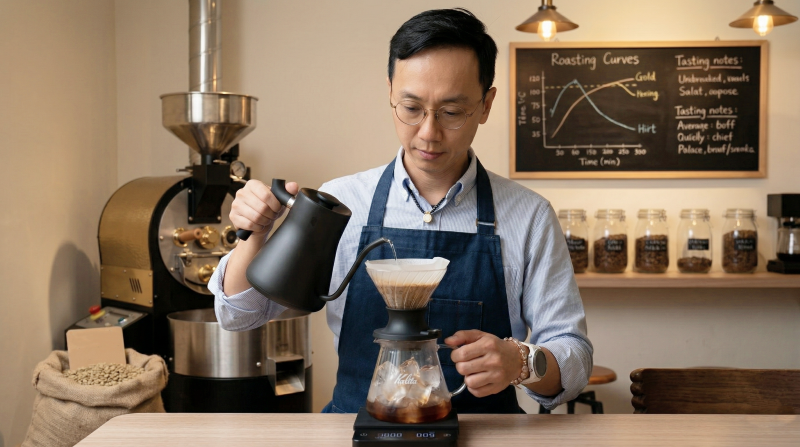 霍夫咖啡創辦人-David