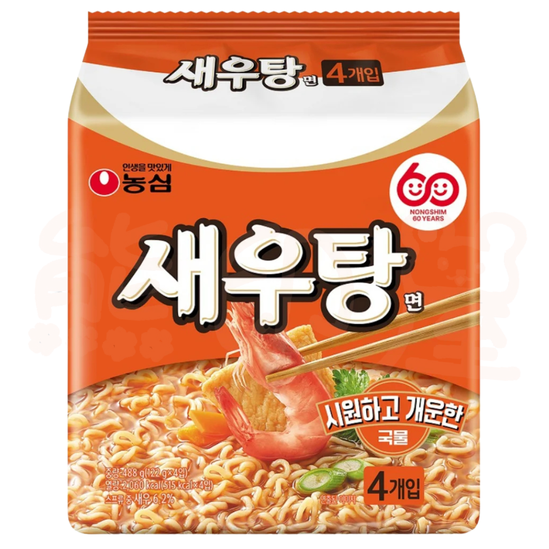 韓國農心蝦湯麵 488G