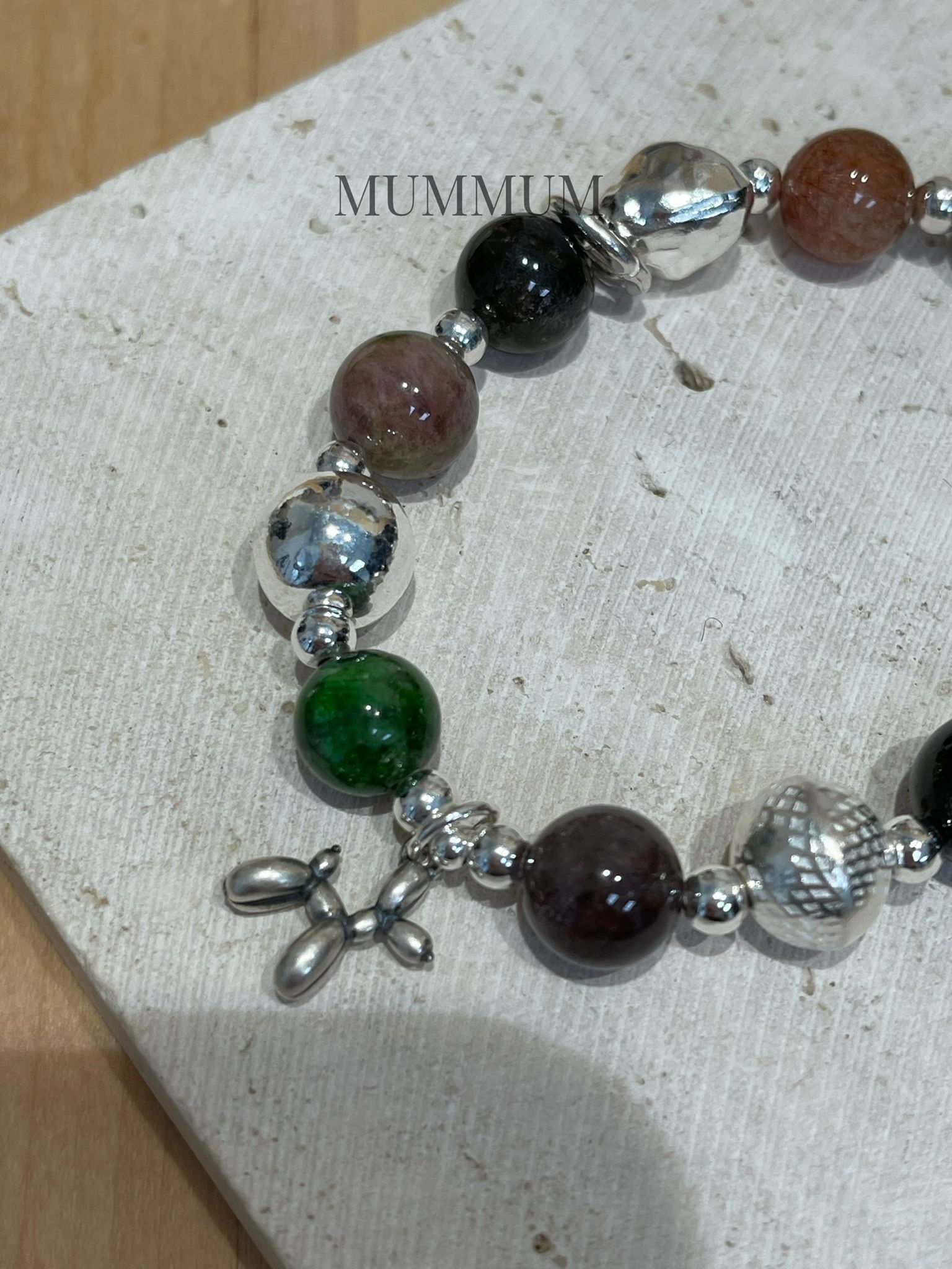 SL13309/氣球小狗小吊飾手鏈