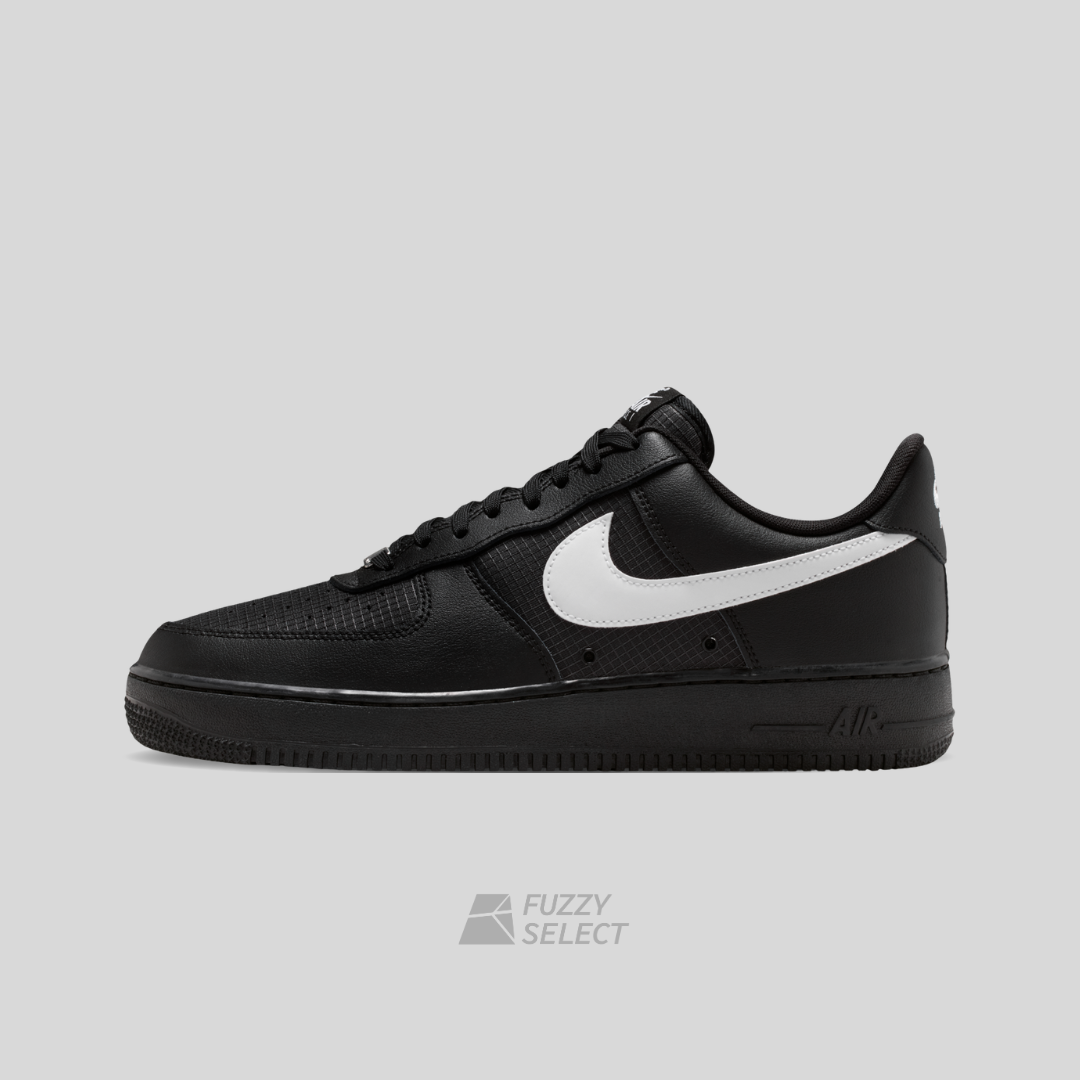 【逢甲 FUZZY】Nike Air Force 1 "Ripstop"  抗撕裂 格紋 黑白 IR0952-001