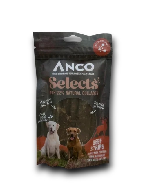 Anco精選膠原蛋白牛肉條85克  富含膠原蛋白和營養素的牛肉。